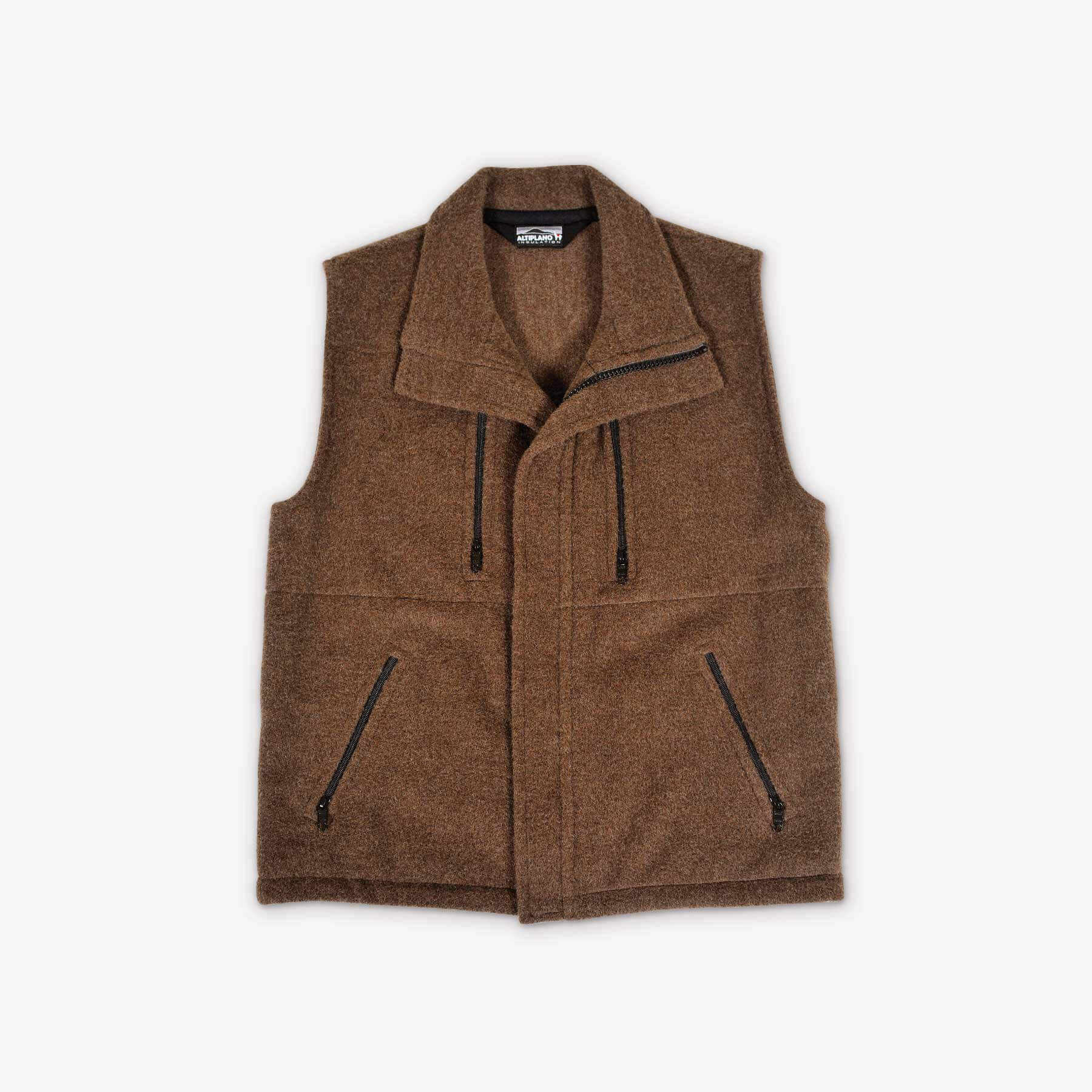 Alpamayo_Vest_Brown_Front