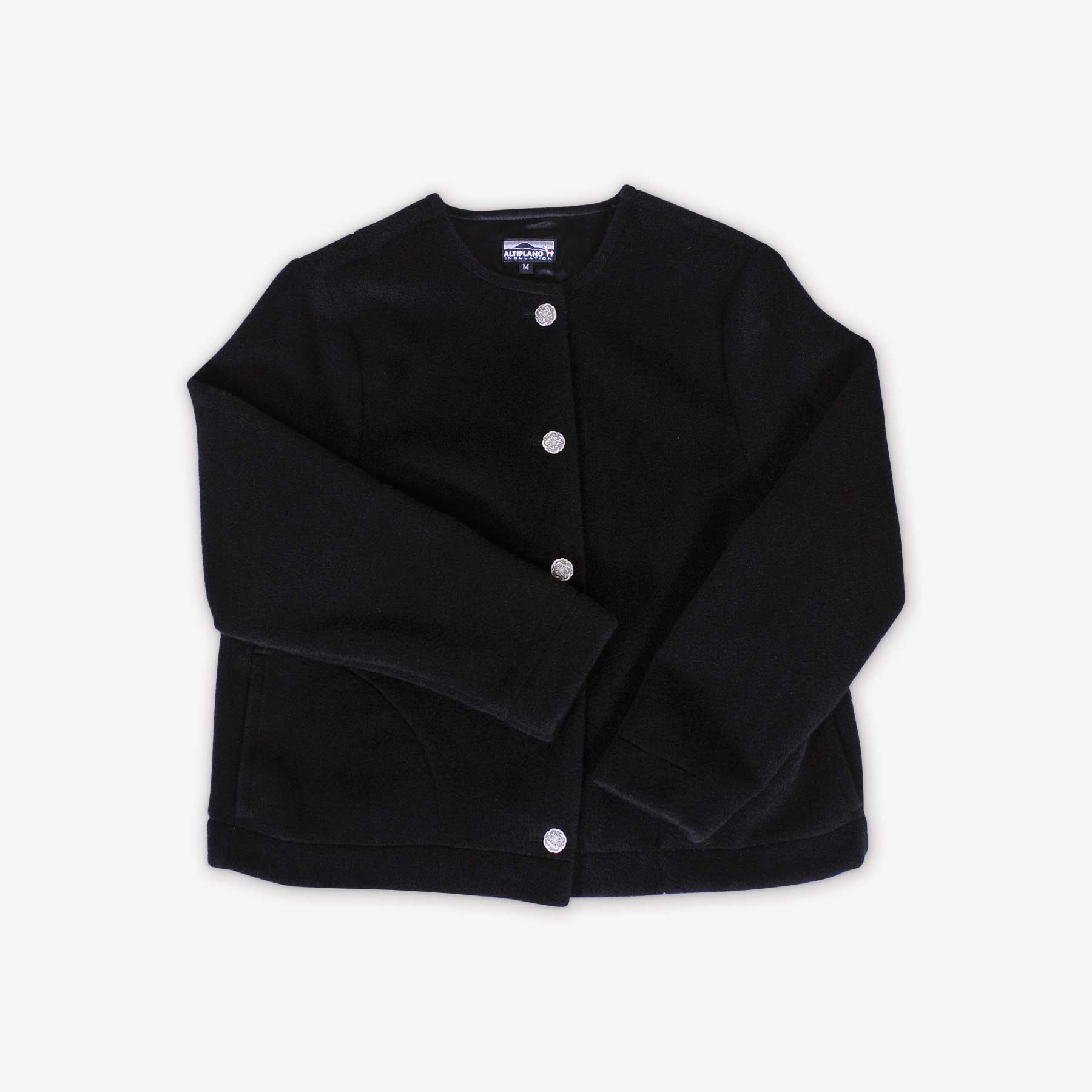 CropJacket_Black_Front