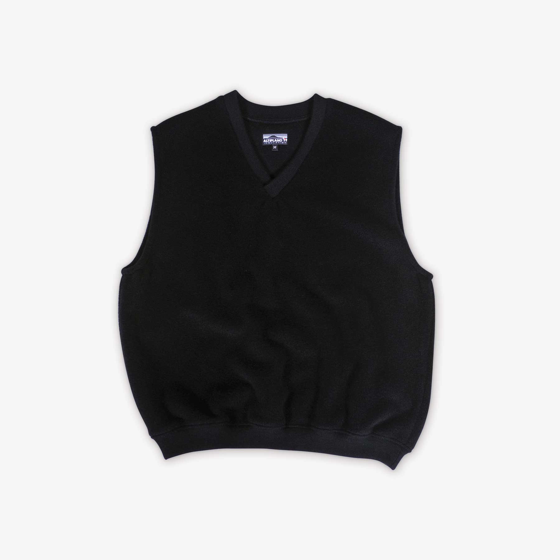 Pullover_Vest_Black_Front